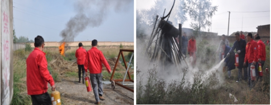 民爆公司開展反恐防暴、消防應急演練